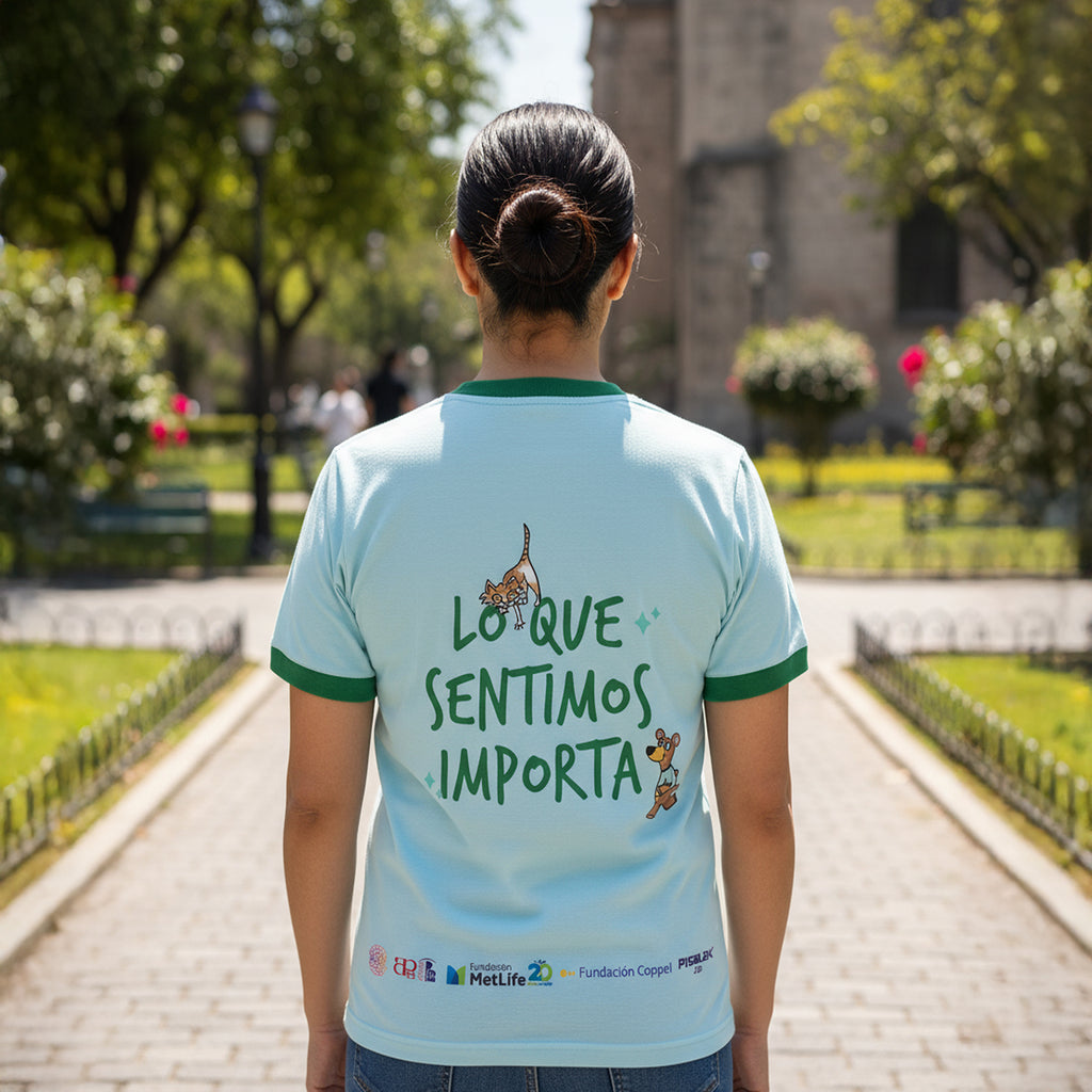 Playera 4° Carrera por el Bienestar y Salud Mental.
