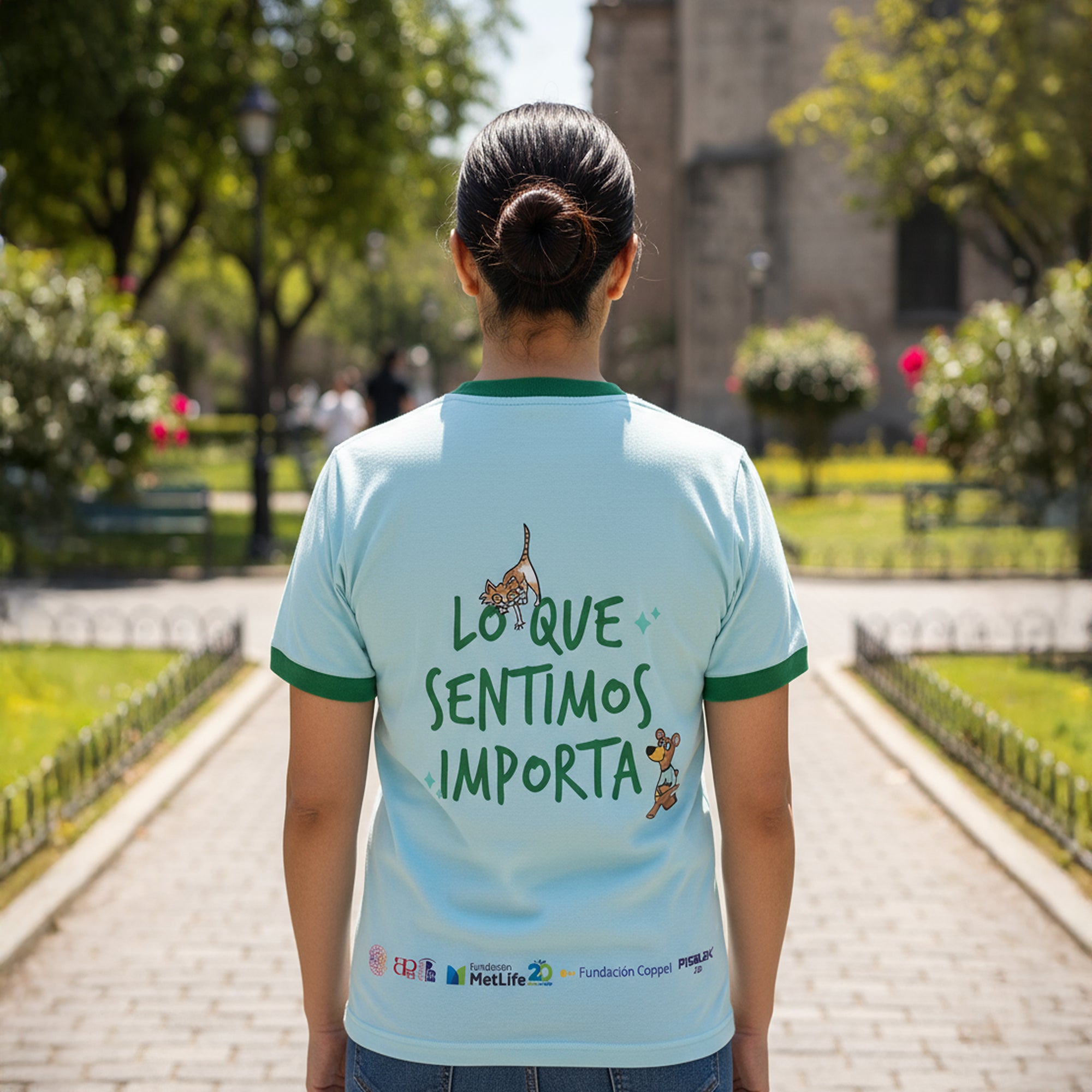 Playera 4° Carrera por el Bienestar y Salud Mental.