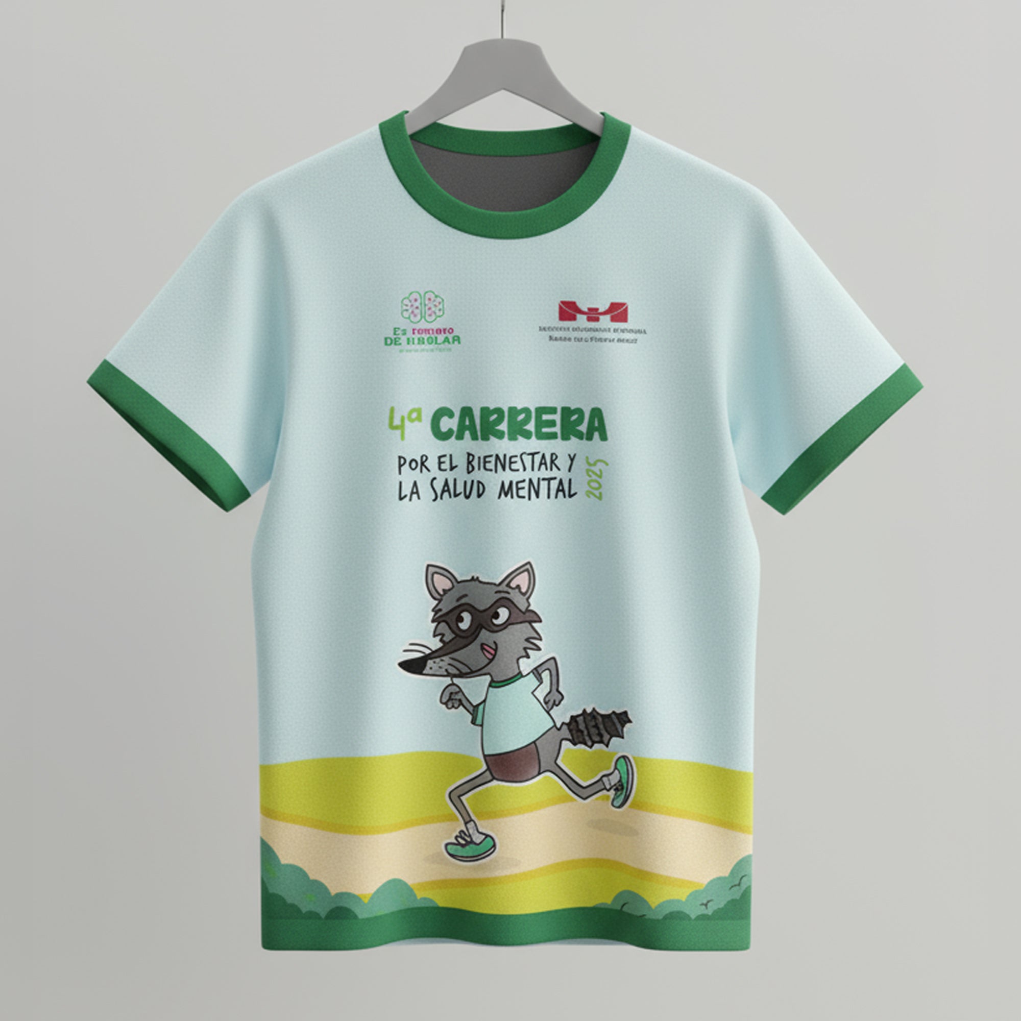Playera 4° Carrera por el Bienestar y Salud Mental.
