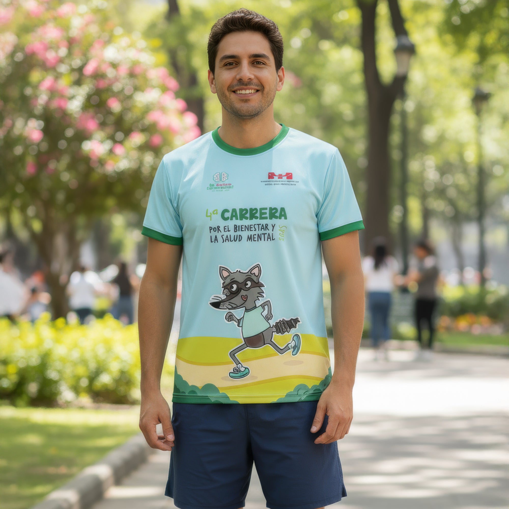Playera 4° Carrera por el Bienestar y Salud Mental.