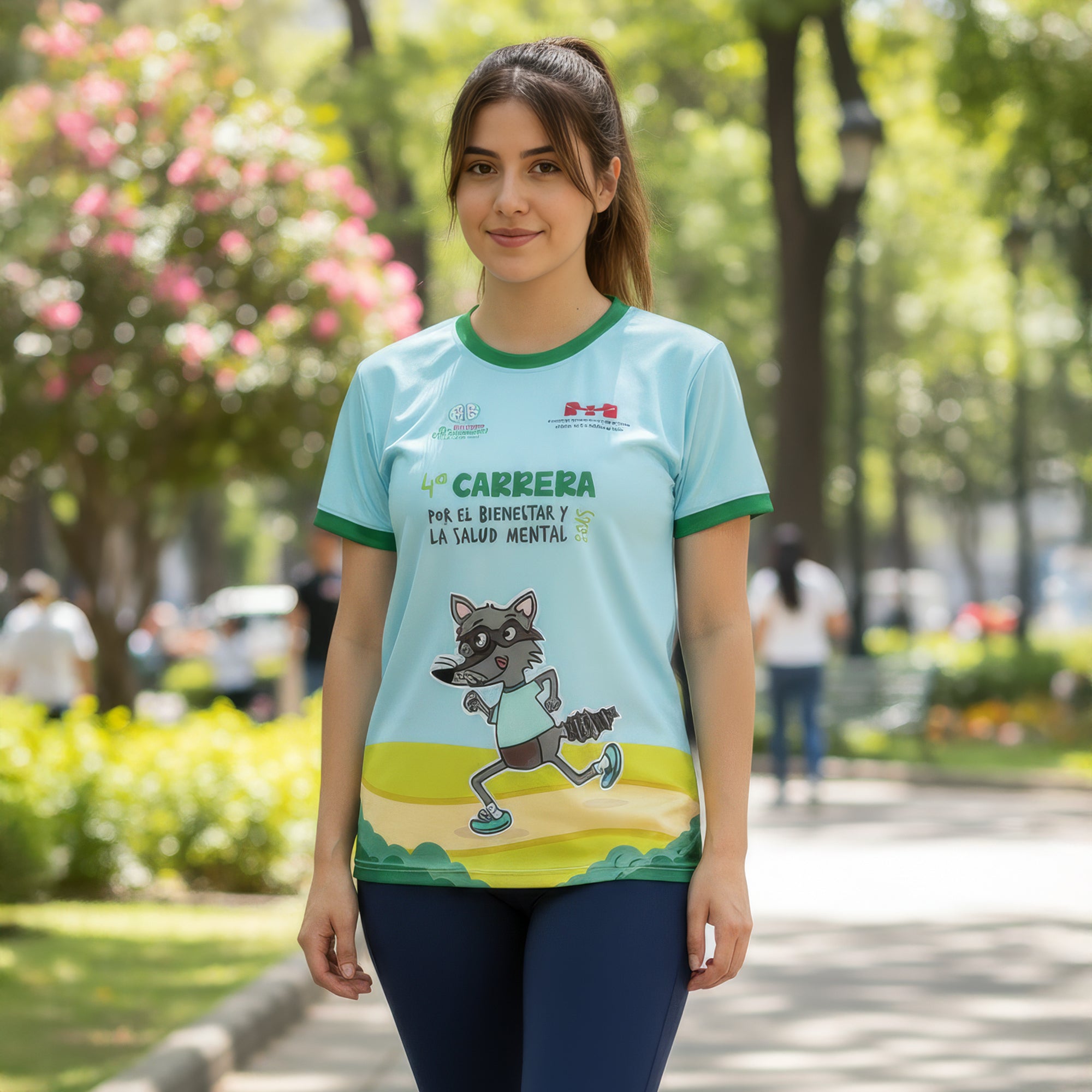 Playera 4° Carrera por el Bienestar y Salud Mental.