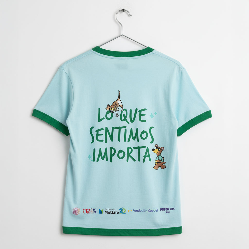 Playera 4° Carrera por el Bienestar y Salud Mental.